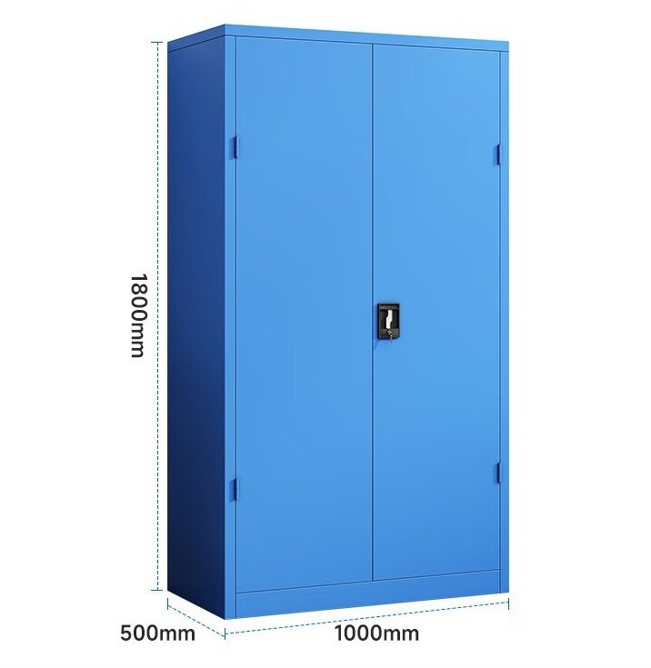 Hengna Heavy-Duty Industrial Tool Cabinet 1800mm – Steel Workshop Storage with Internal Mesh Divider