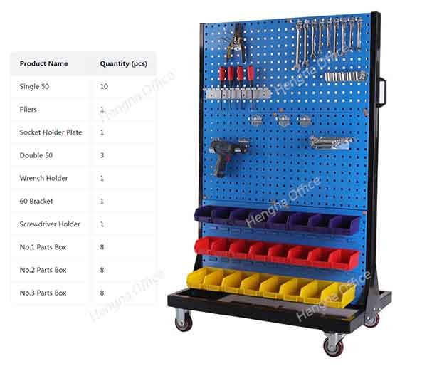 Heavy Duty Mobile Bin Organizer