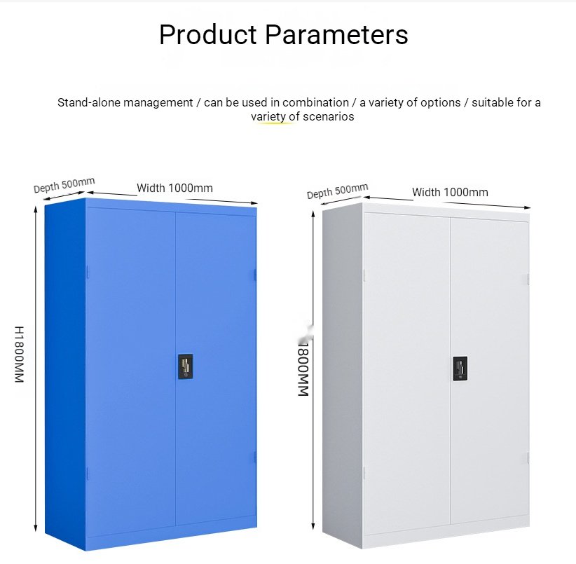 1.8m Industrial 5S Storage Station | Reinforced Workshop Cupboard with Mesh Divider
