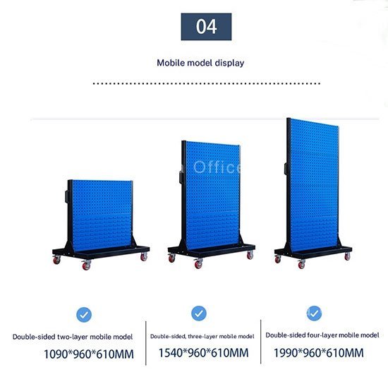 Two-Sided Kanban Rack with Colour-Coded Bins — Line-Side Storage, Bulk Supply for Plants
